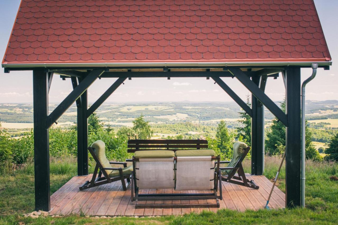 Izerski Horyzont - Dom Z Balia W Lesnej Perspektywie Kopaniec Exteriér fotografie