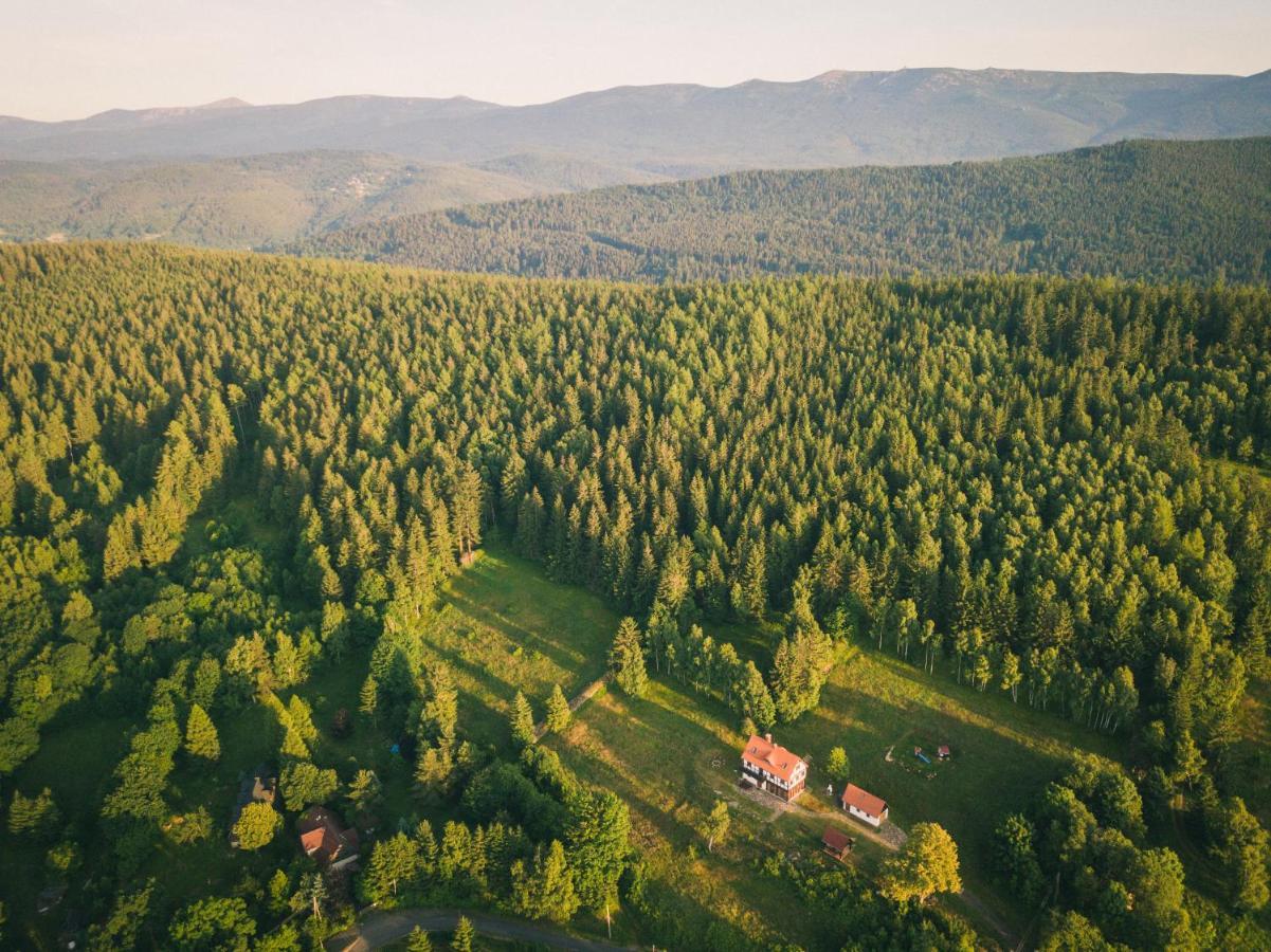 Izerski Horyzont - Dom Z Balia W Lesnej Perspektywie Kopaniec Exteriér fotografie